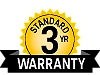 Трехлетняя гарантия от производителя